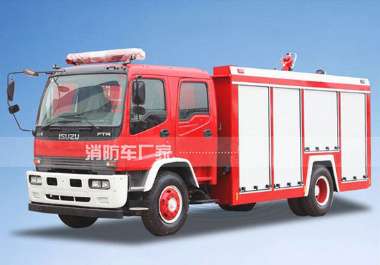 6噸五十鈴FTR水罐消防車價格