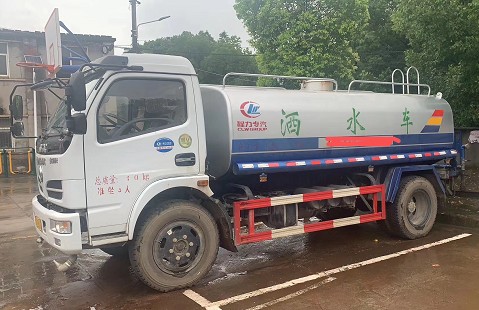 二手帶湖北戶東風福瑞卡10噸灑水車