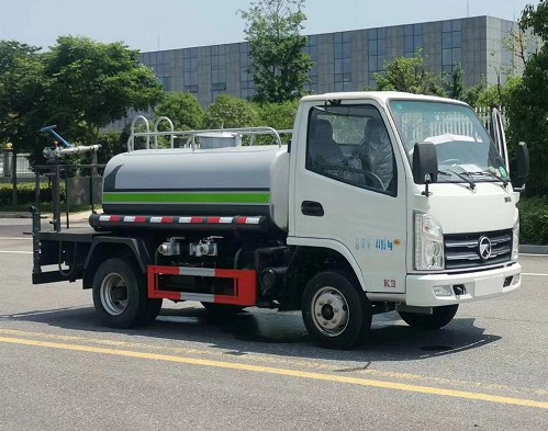 3噸灑水車價格查詢_國六3方凱馬K3柴油版藍牌綠化灑水車廠家價格