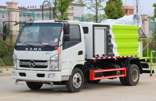 多功能抑塵車是什么_國六凱馬藍牌5噸抑塵車廠家價格