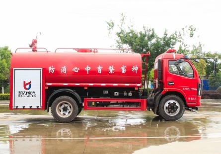 國六4-6方東風福瑞卡消防灑水車圖片 國六4-6方東風福瑞卡消防灑水車圖片